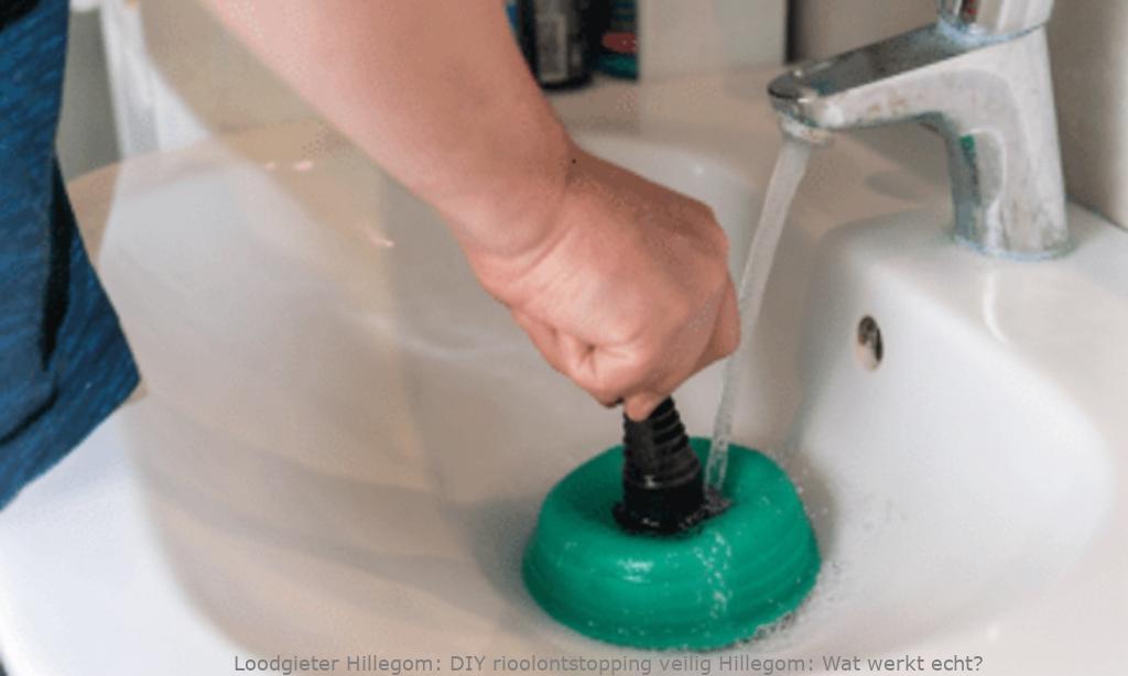 Diy Rioolontstopping Veilig Hillegom