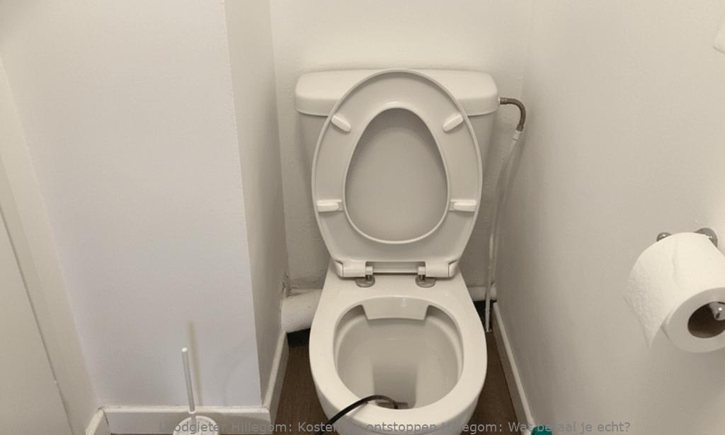 Kosten Wc Ontstoppen Hillegom