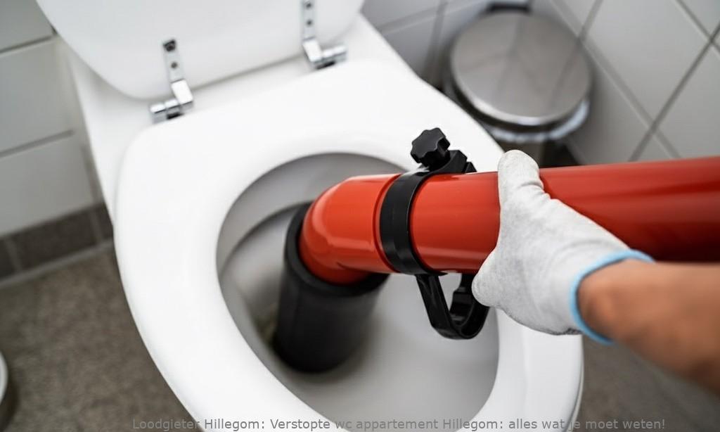 Verstopte Wc Appartement Hillegom
